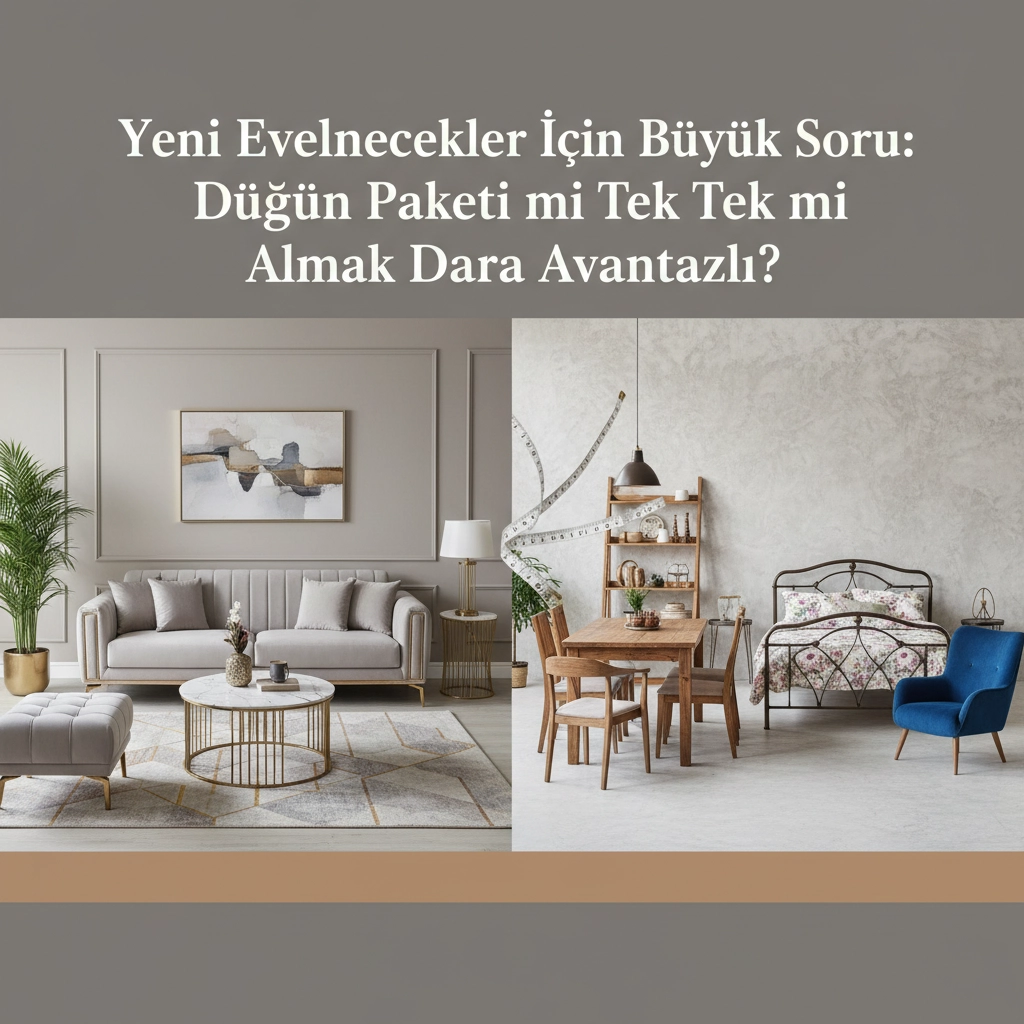 Yeni Evlenecekler İçin Büyük Soru: Düğün Paketi mi Tek Tek mi Almak Daha Avantajlı?