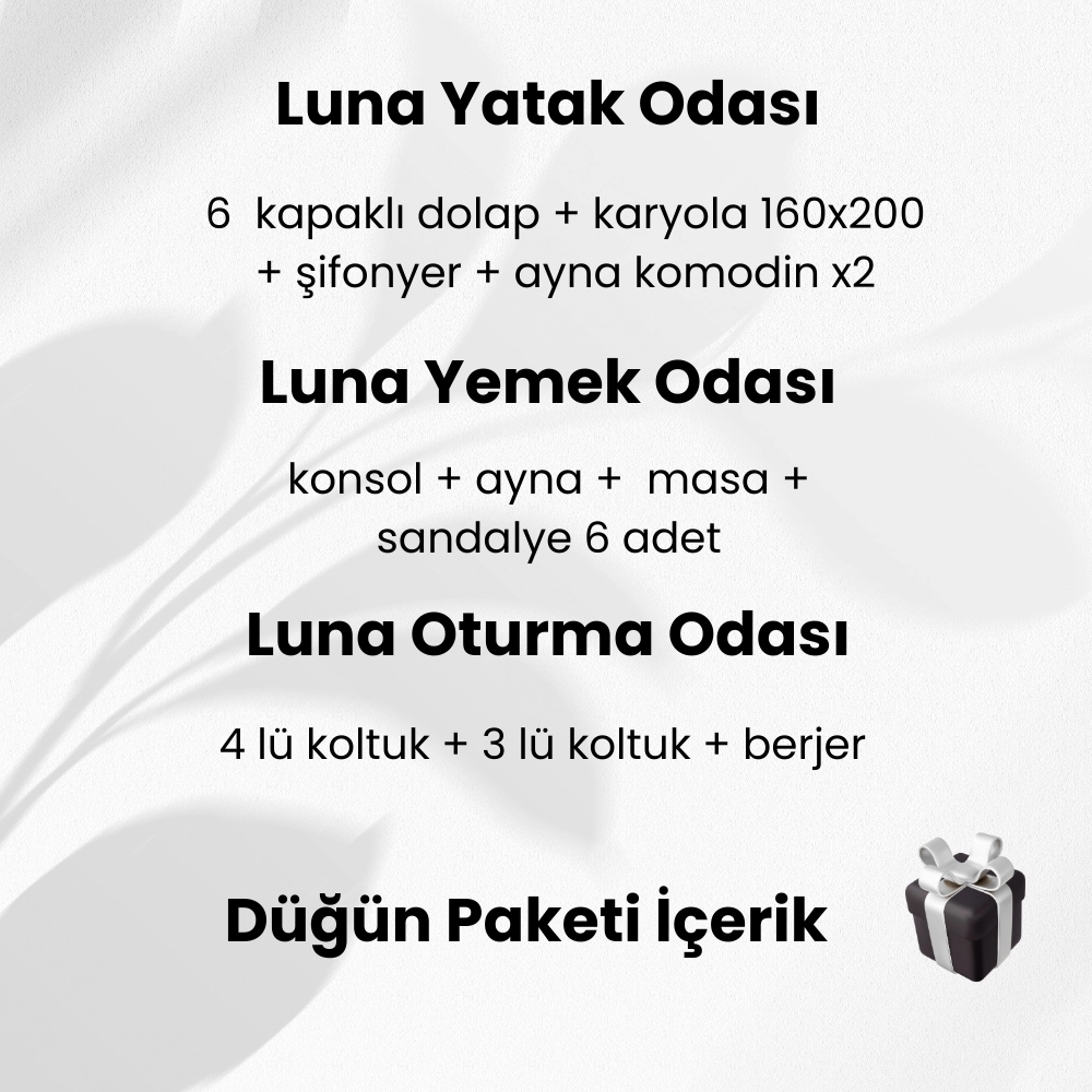 Luna Düğün Paketi