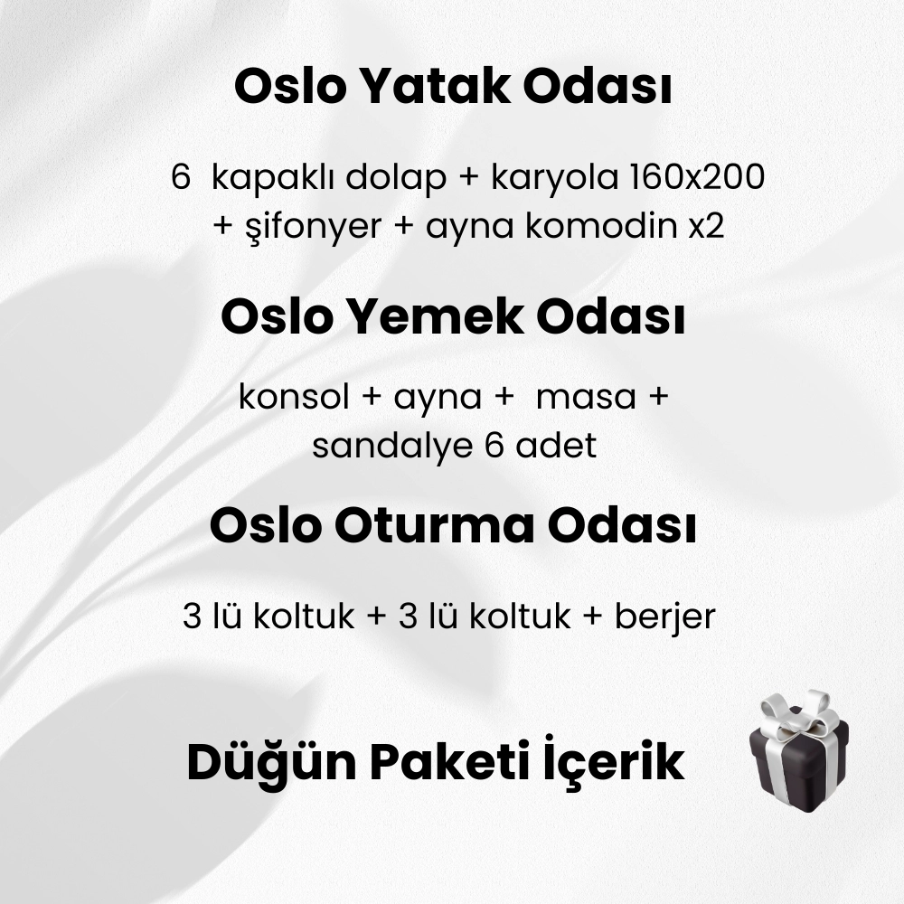 Oslo Düğün Paketi