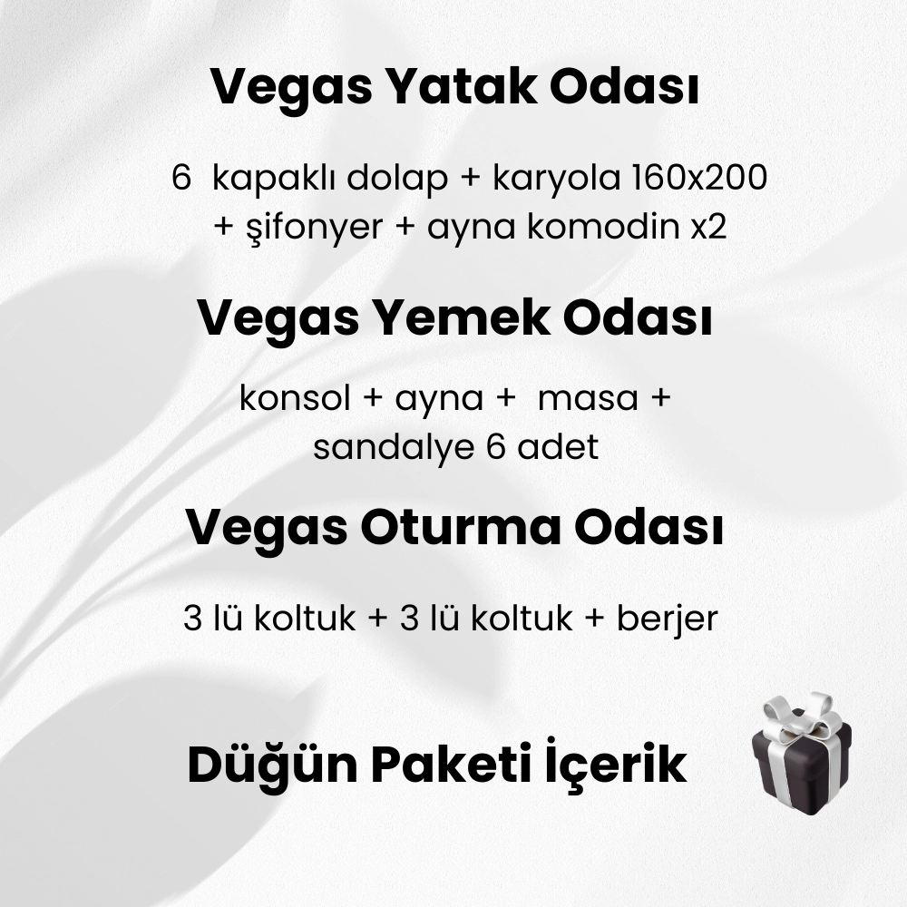 Vegas Düğün Paketi