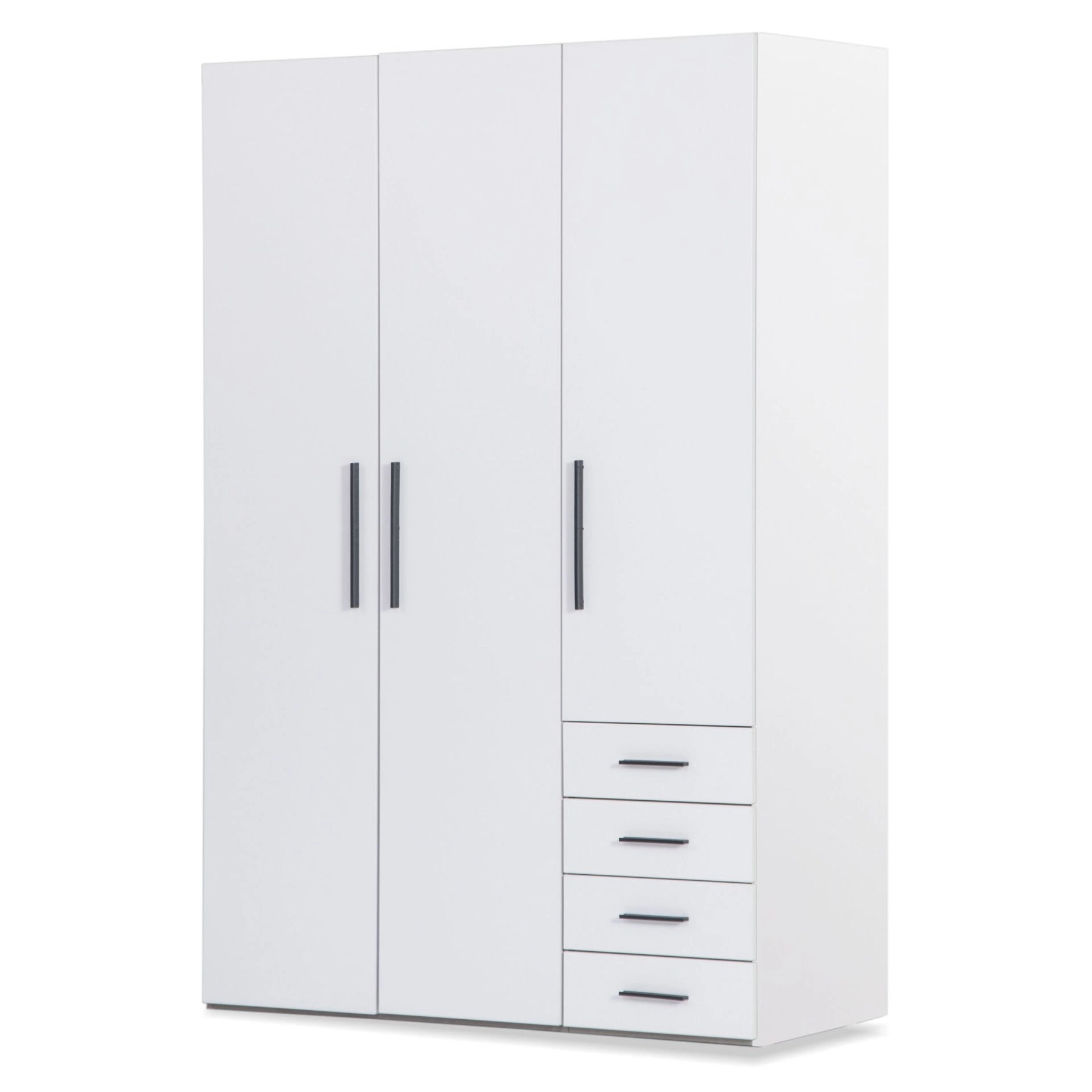 Puzzle Atlas White 3 Kapılı Dolap 306