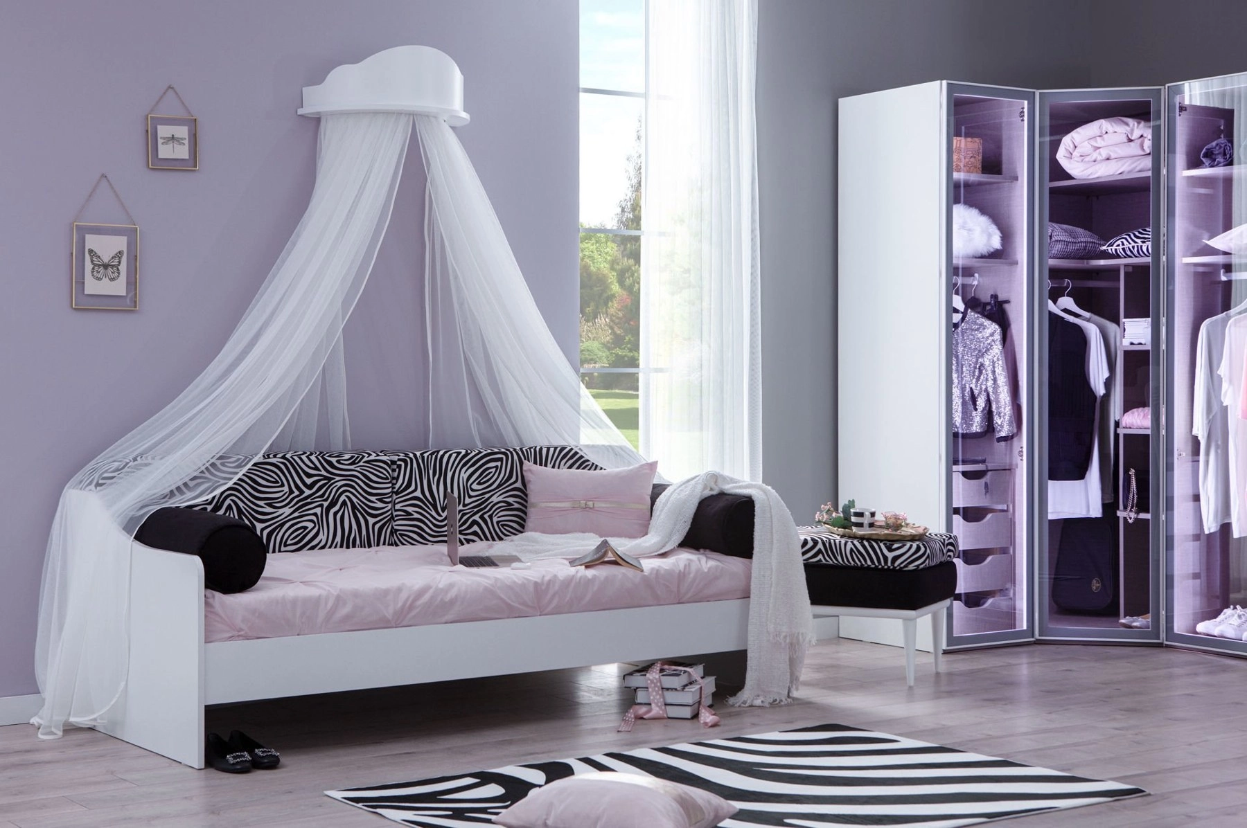T.Ü. Day Bed 90 x 200 (Siyah) Montessori