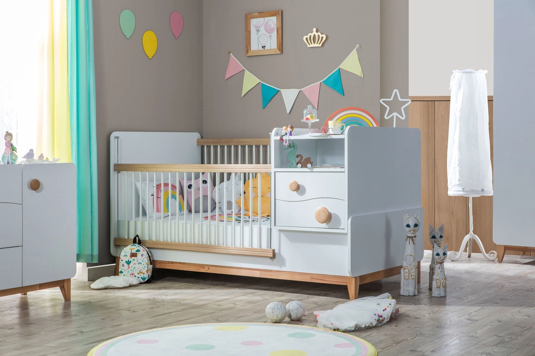 Bonita Büyüyen Bebe Karyolası 80 x 180