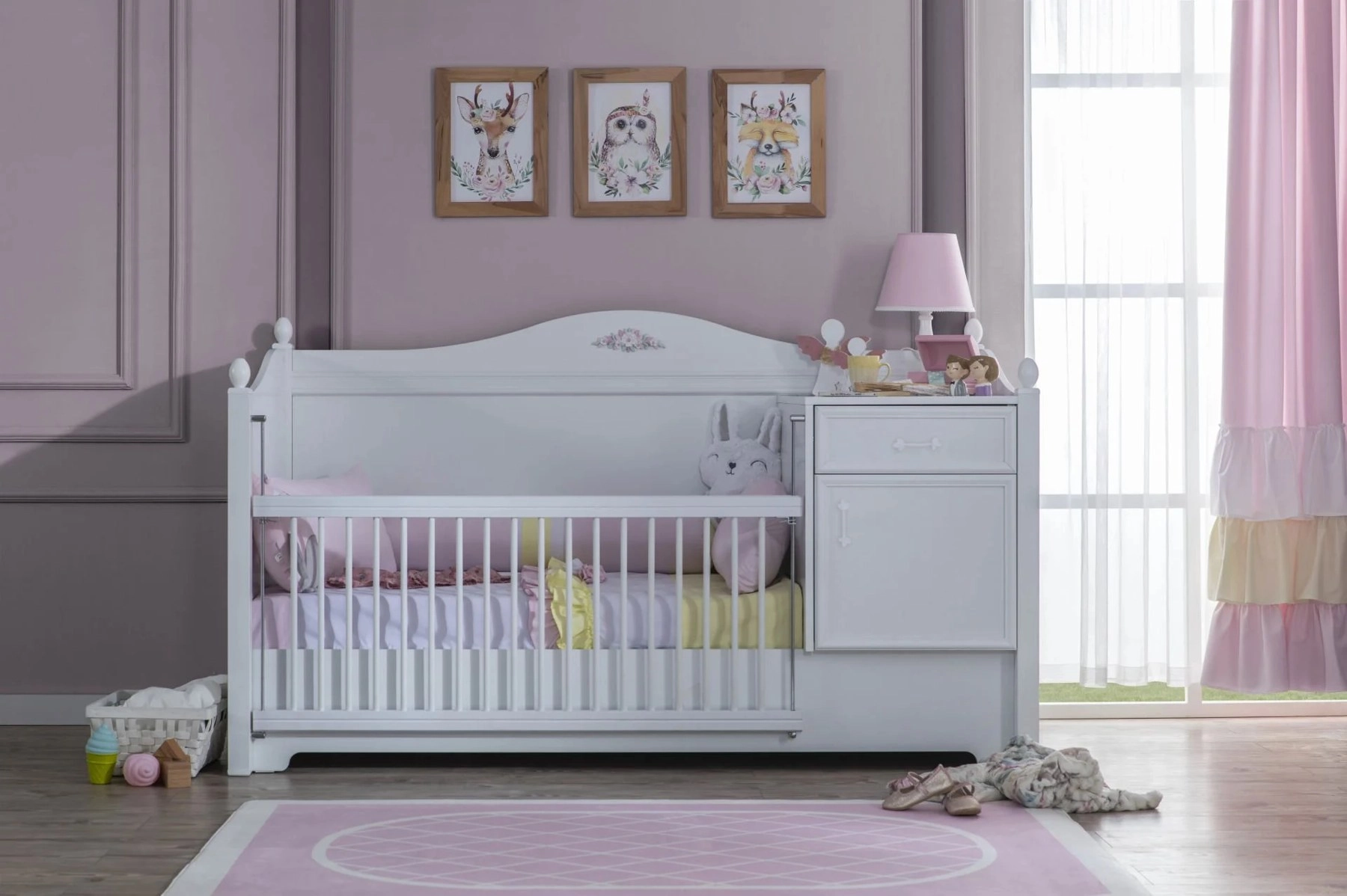 Isabella Büyüyen Bebe Karyolası 80 x 180