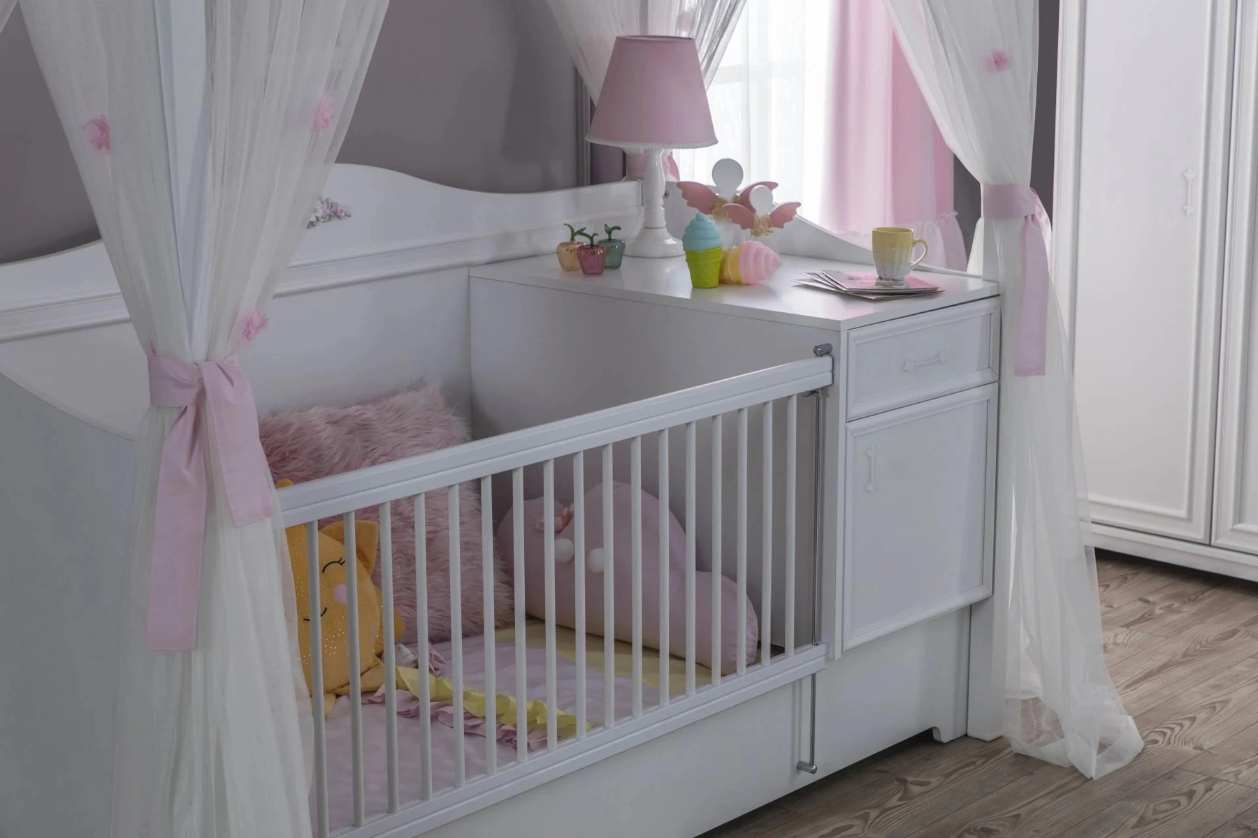 Isabella Büyüyen Bebe Karyolası 80 x 180