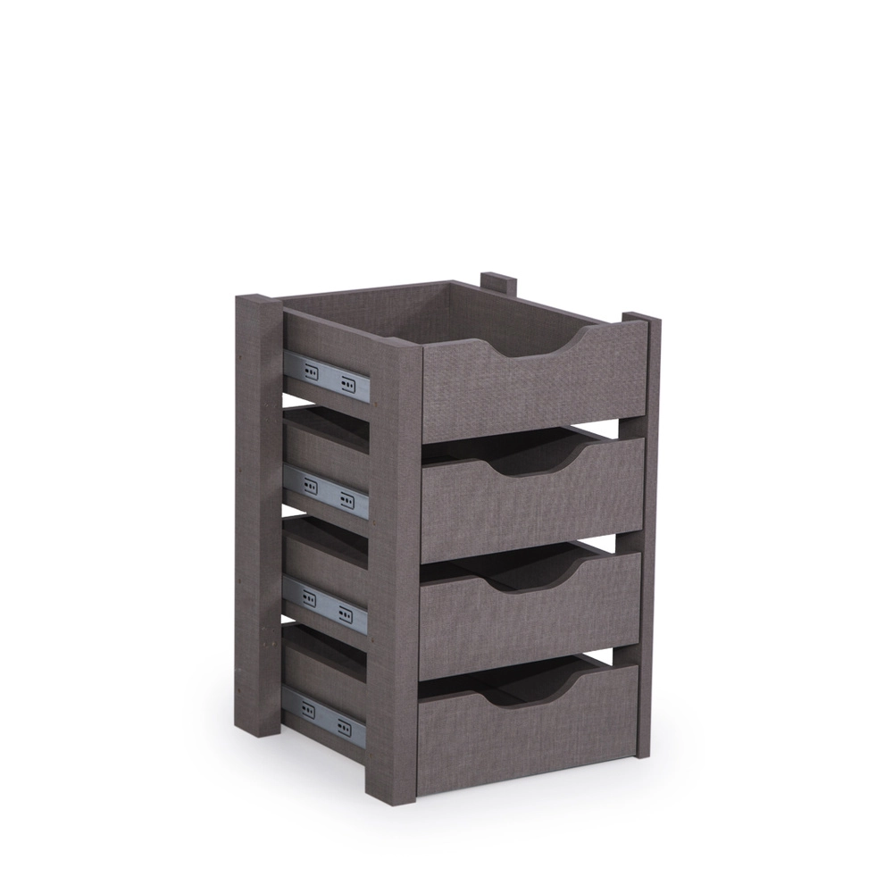 Puzzle 1 Kapak + Çekmeceleri (Vizon-Bej)