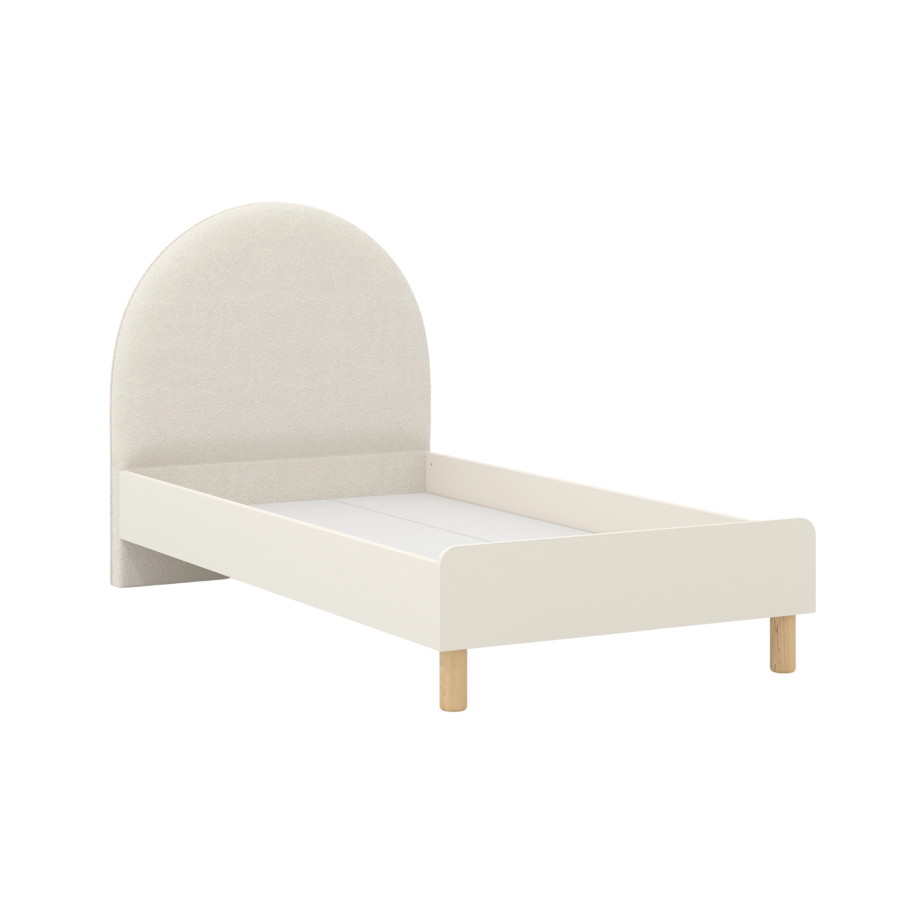 Bohem Başlıklı Karyola 120X200 Mat Aytaşı