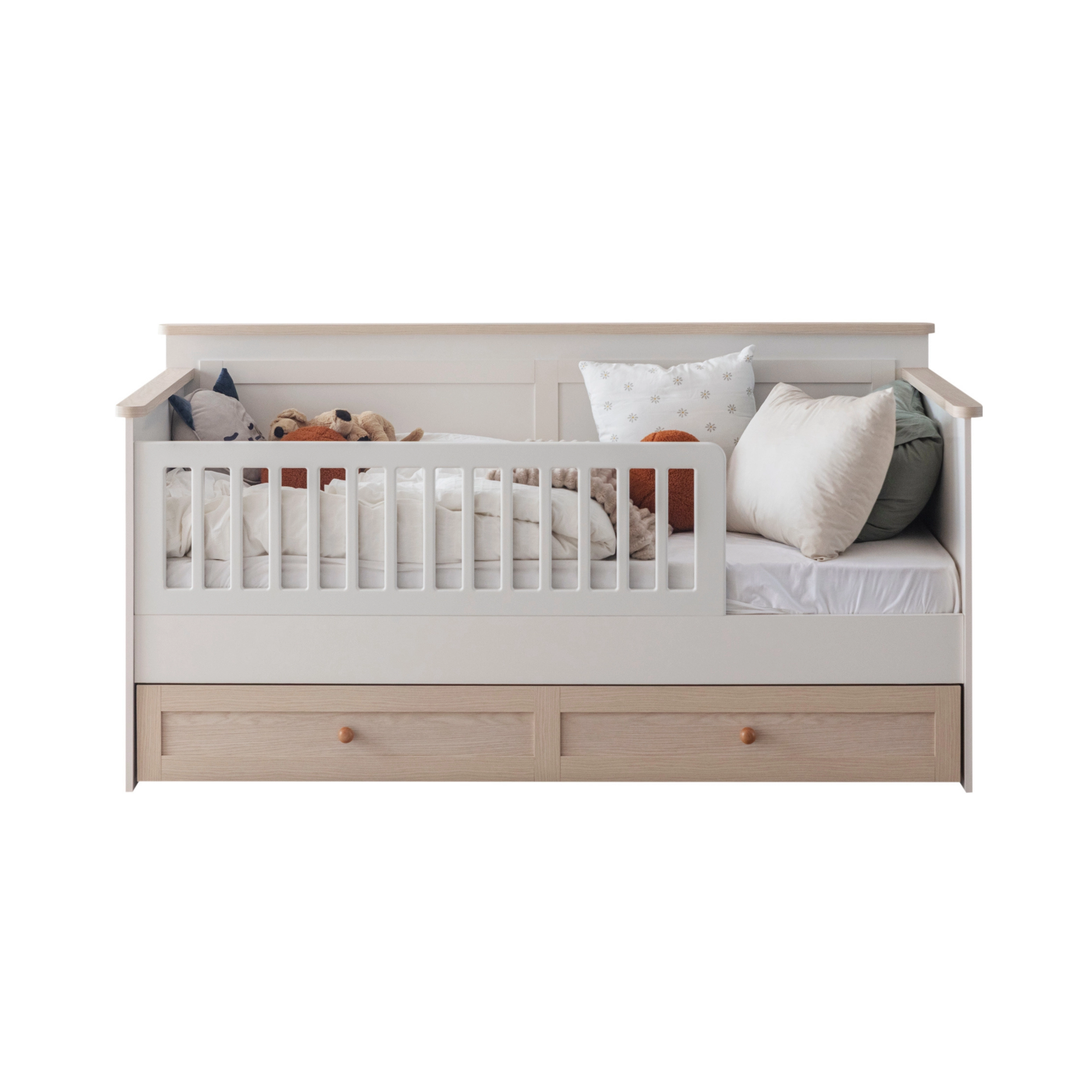 Dünya Toddler Karyola 90x190 ( Yavru Yatak Dahil )