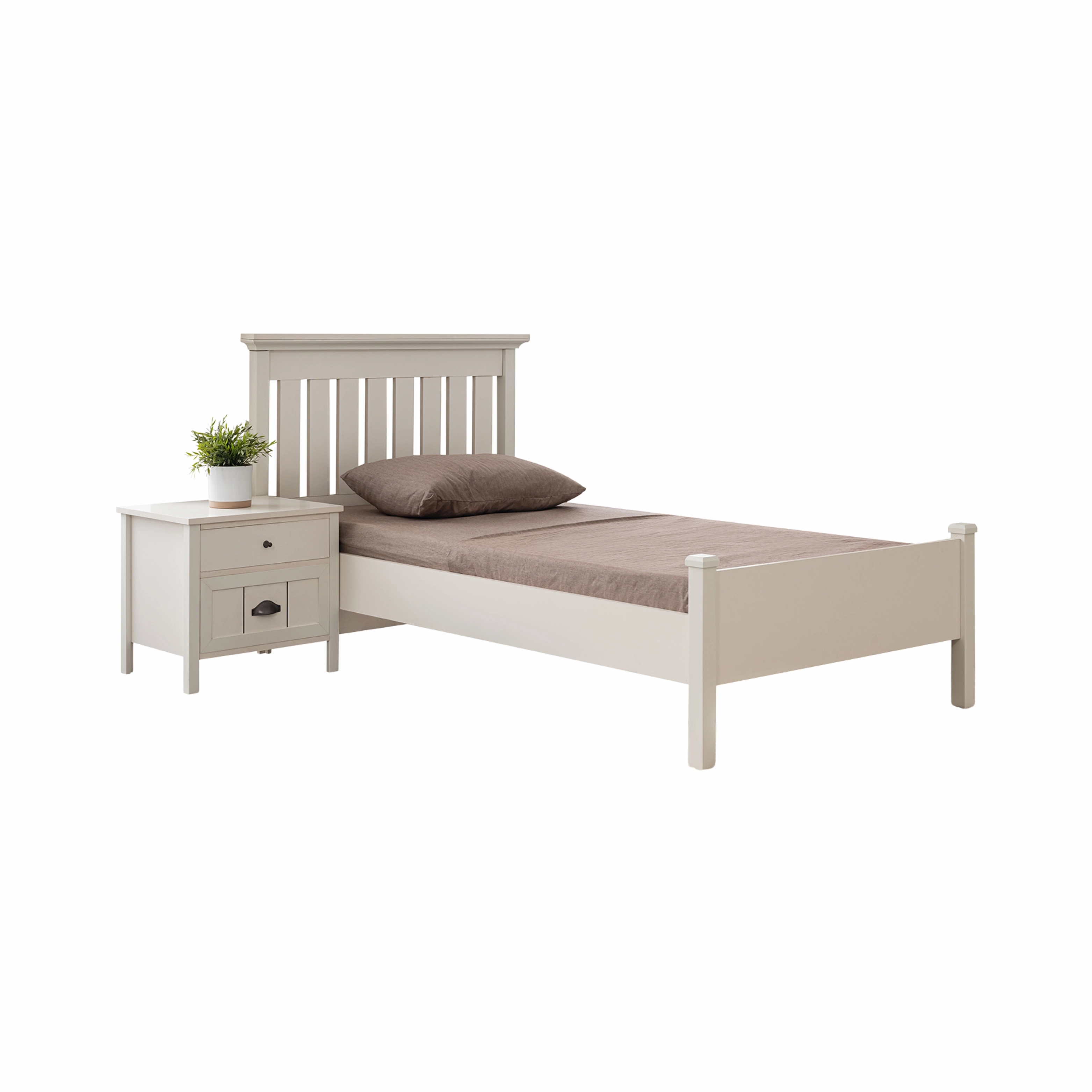 Gize Başlıklı Karyola 100x200