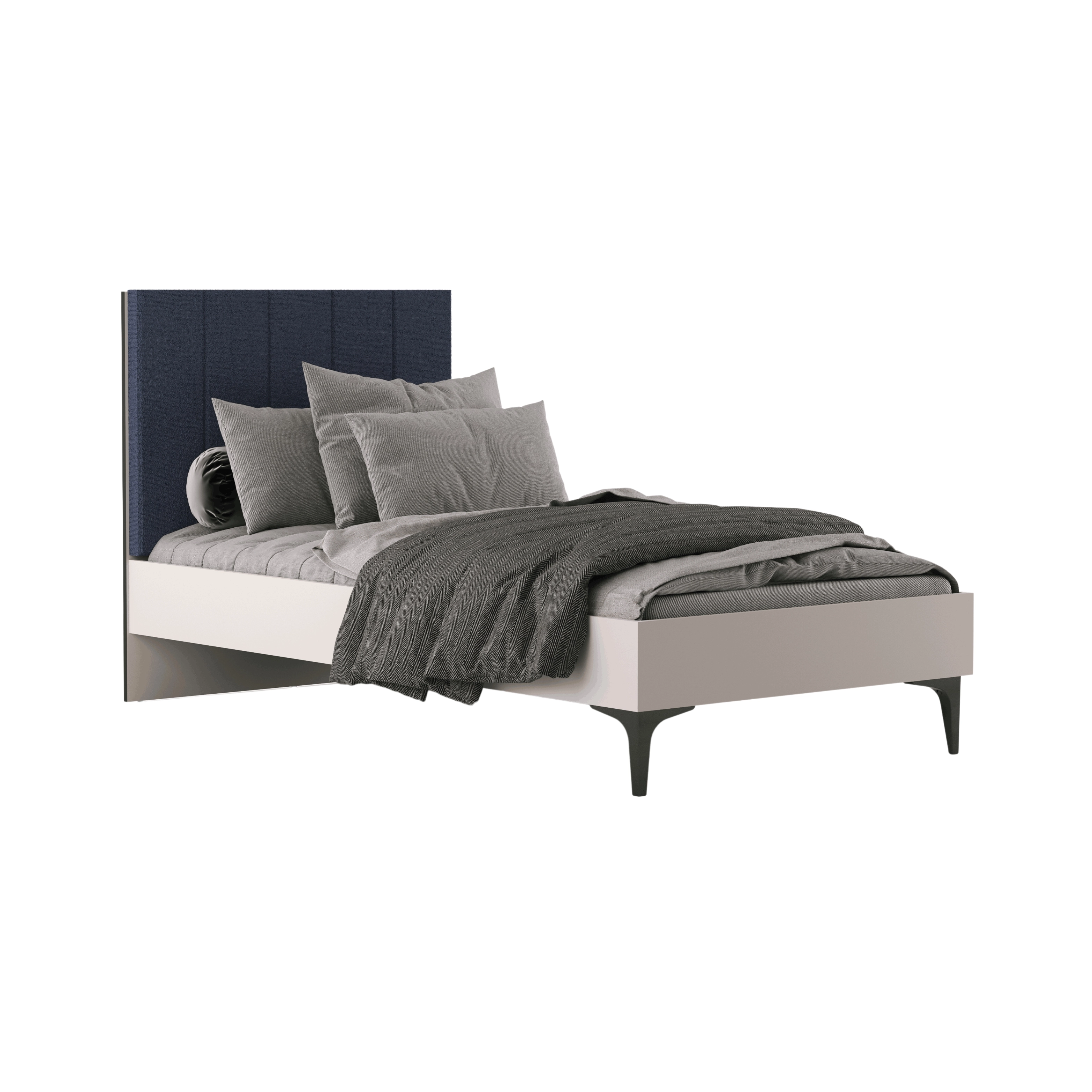 Kolezyum Ay Başlıklı Karyola 100x200