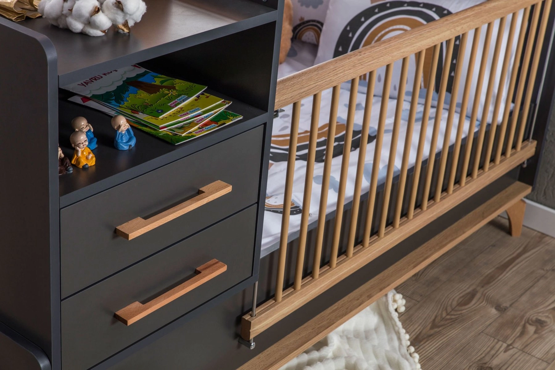 Loft Büyüyen Bebe Karyolası 80 x 180