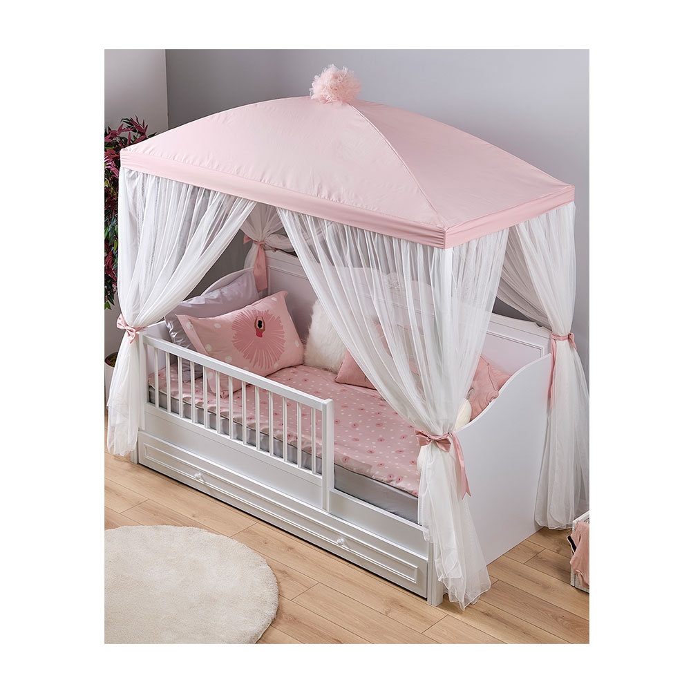 Lora Çocuk Lora Toddler Karyola Sofa Cibinlik Dönüşüm Seti