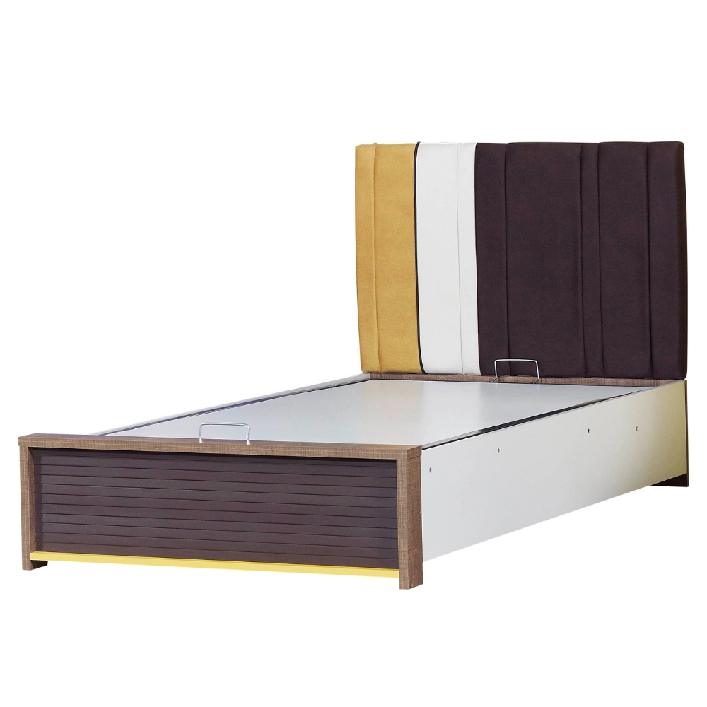Cool 4’lü Takım (3K Gardrop + Ç.Masası + 100x200 Bazalı Karyola + Komodin)