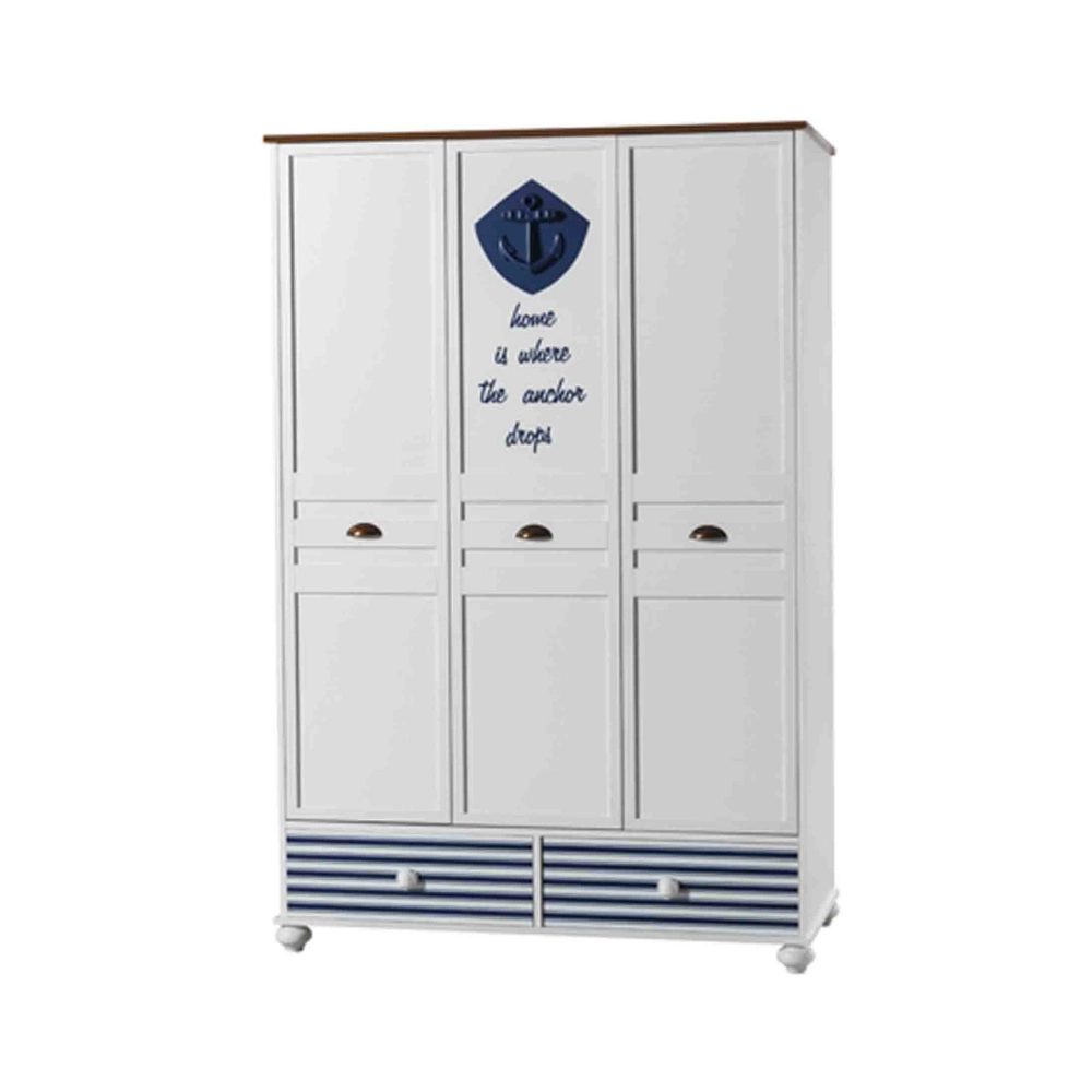 Fora 4’lü Takım (3K Gardrop + Ç.Masası + 100x200 Bazalı Karyola + Komodin)