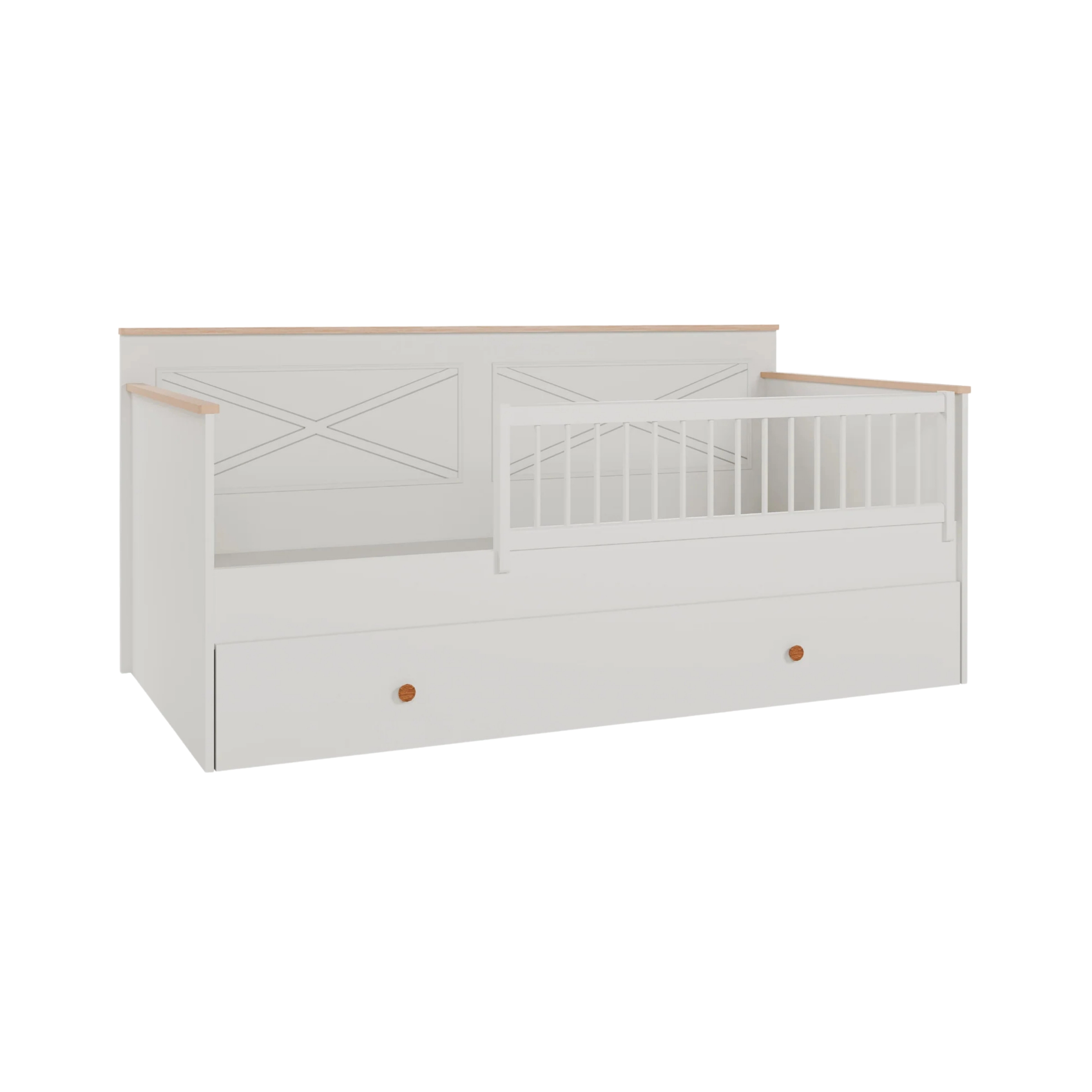 New Atlas Toddler Karyola 090X190 Mat Aytaşı