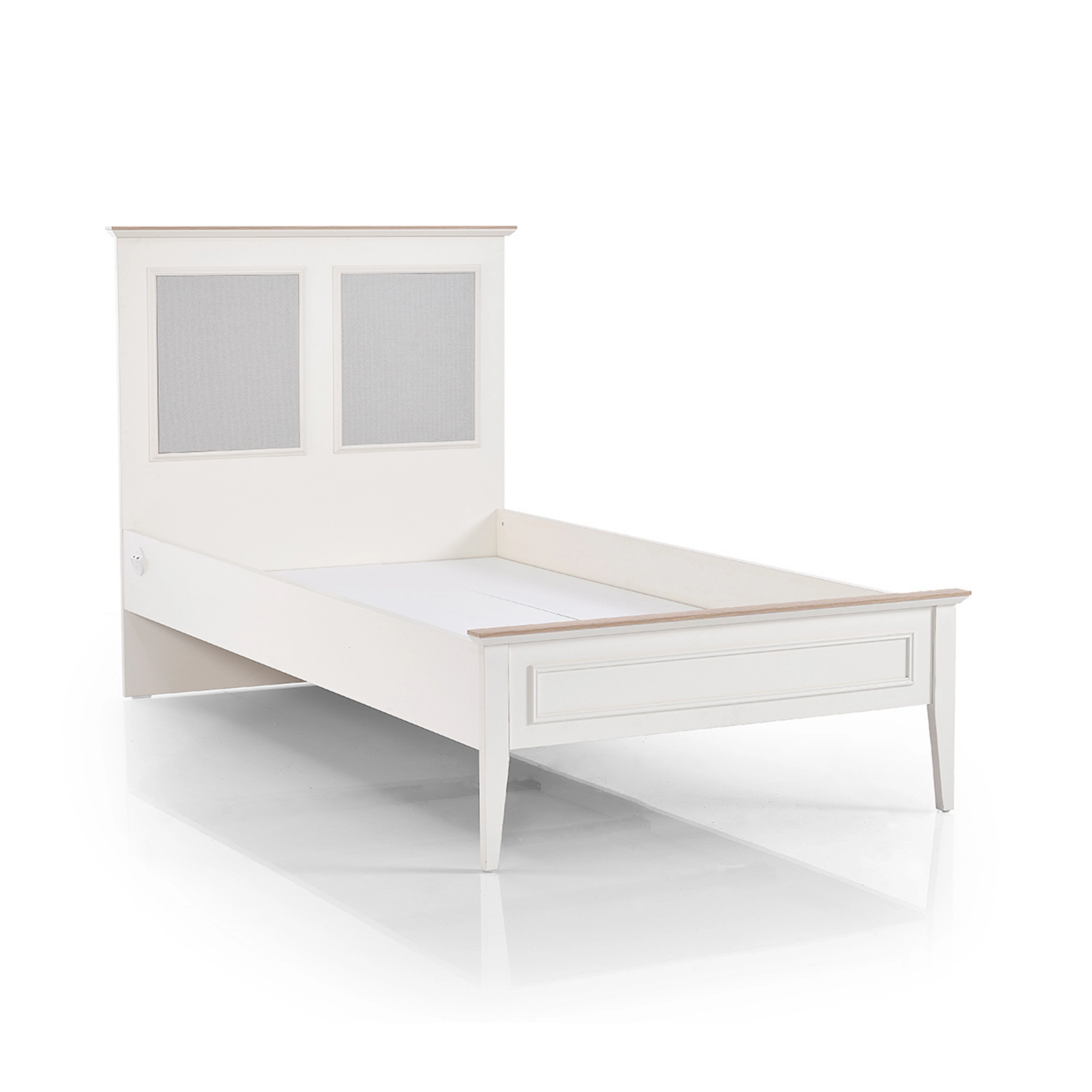 Odessa Başlıklı Karyola 100X200 Mat Aytaşı
