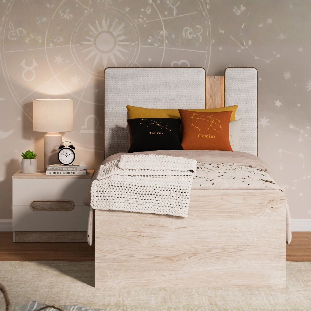OPTIMUM BAŞLIKLI KARYOLA 100x200 MAT AYTAŞI