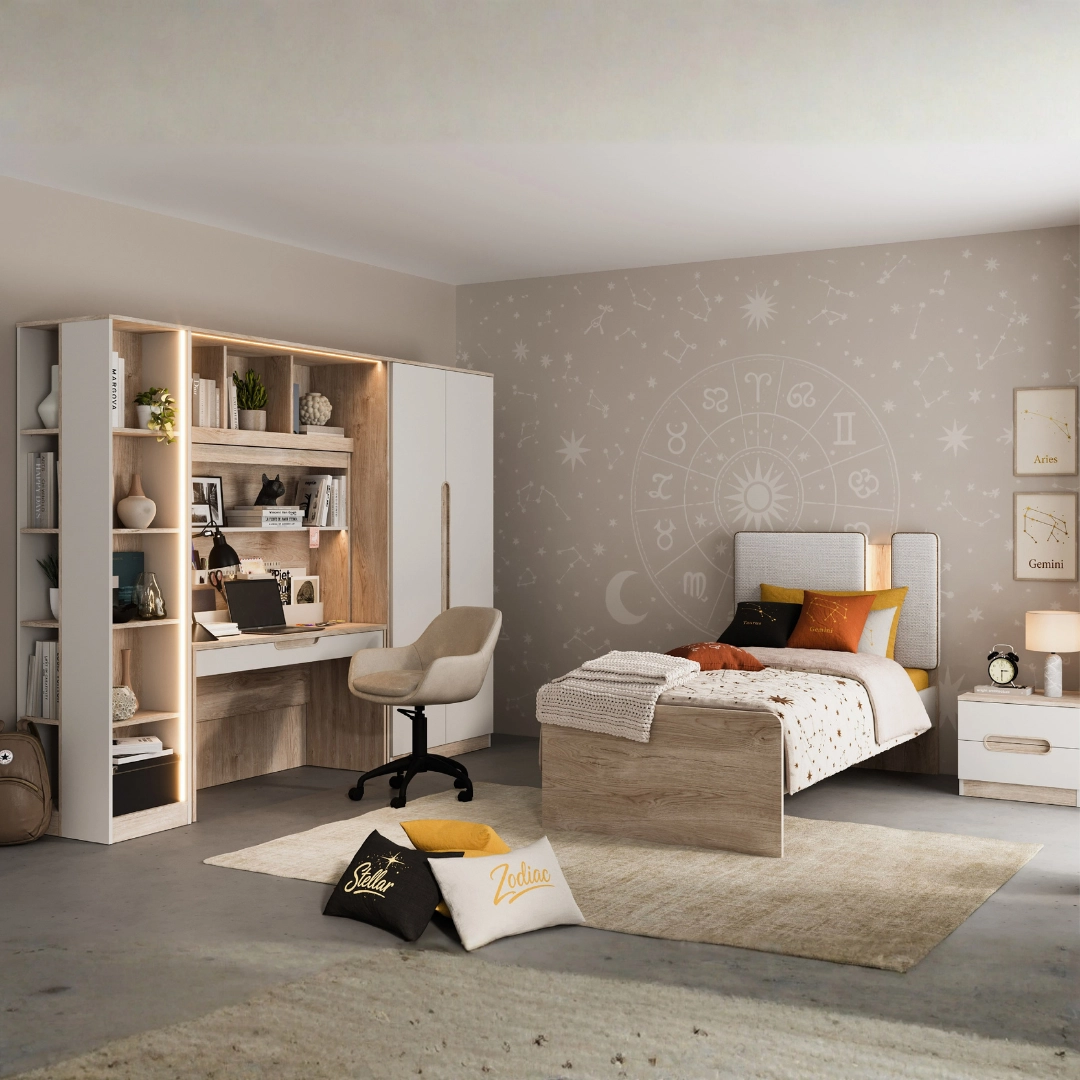 OPTIMUM BAŞLIKLI KARYOLA 120x200 MAT AYTAŞI