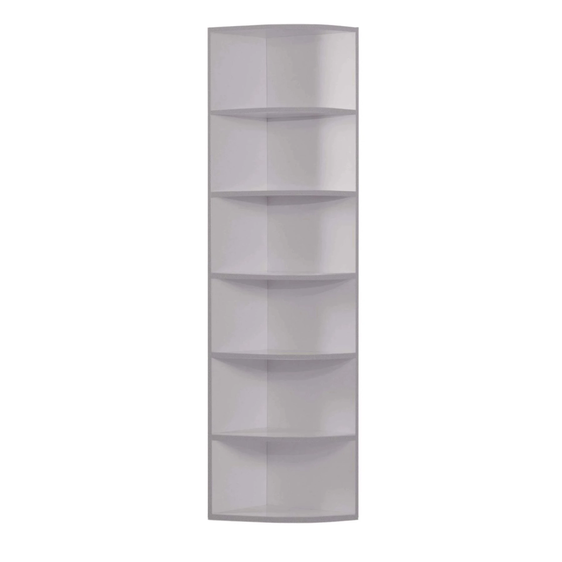 Puzzle Köşe Kitaplık (Buz Gri)