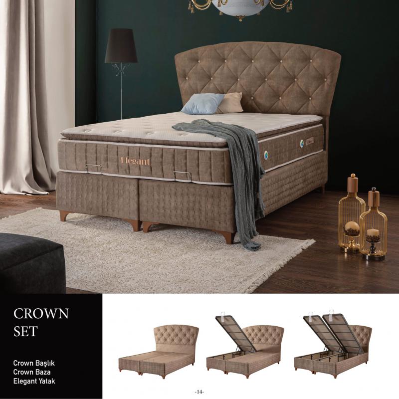 Sies Crown Set (Elegant Yatak)-(90X190)