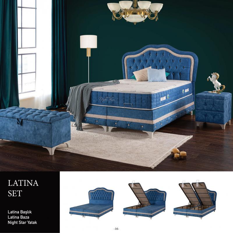 Sies Latina Set (Night Star Yatak)-(90X190)