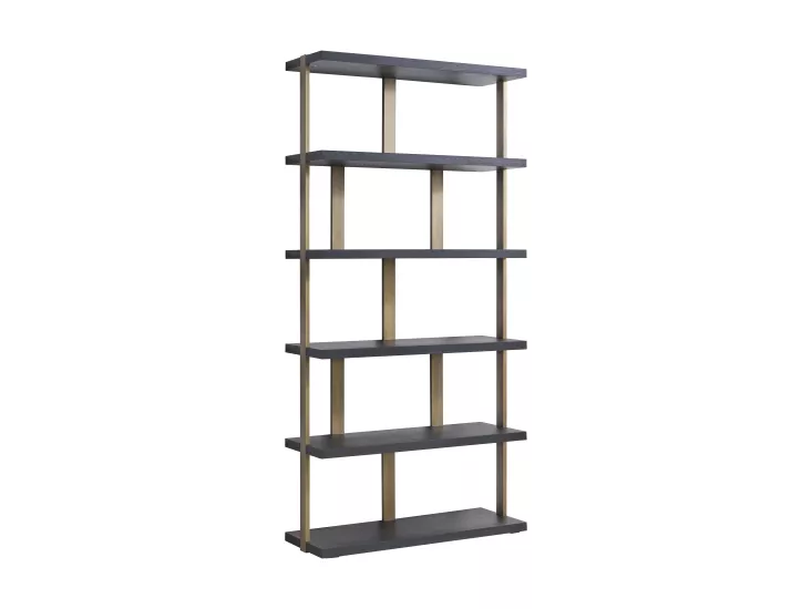 Stella Siyah Kitaplık