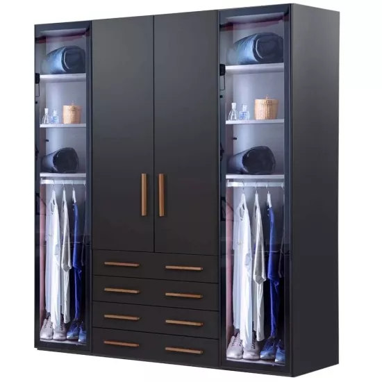Puzzle Loft 4 Kapılı Dolap 441
