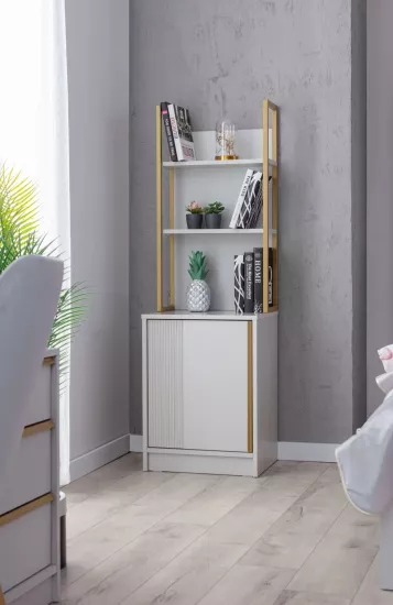 Elegant Metal Kitaplık