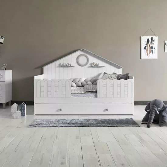 Alvin Montessori 090x190 Gri