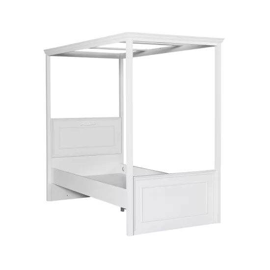 Angel Mega Cibinlik Karyolası 100X200 Mat Beyaz D.Y.