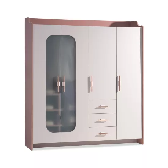 Estella 4 Kapaklı Dolap