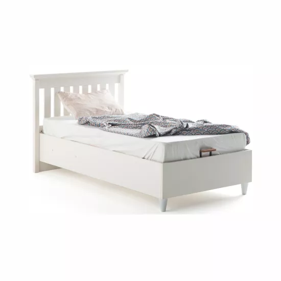 Gize Başlıklı Bazalı Karyola 100x200