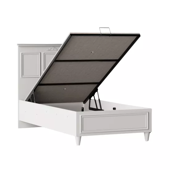 İskenderiye Başlıklı Bazalı Karyola 100x200