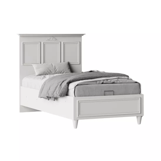 İskenderiye Başlıklı Bazalı Karyola 120x200