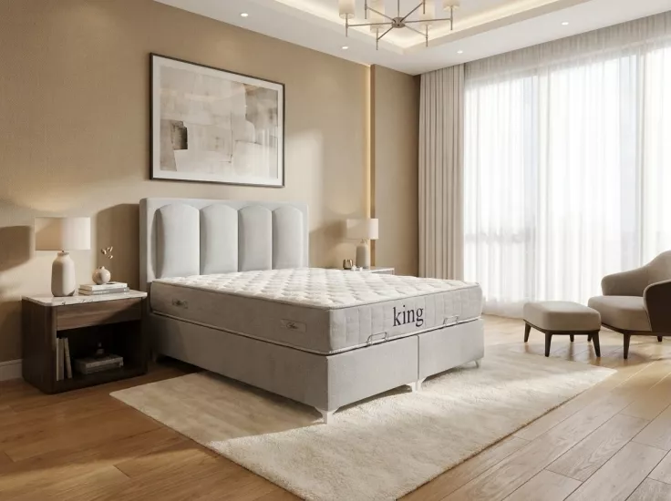 King Set(Bohem Başlık)  90X190