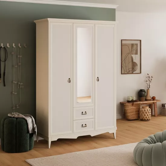 Agra 3 Kapılı Gardrop