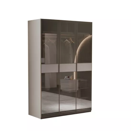 Mia X Akordiyon Dolap Camlı 150 Cm