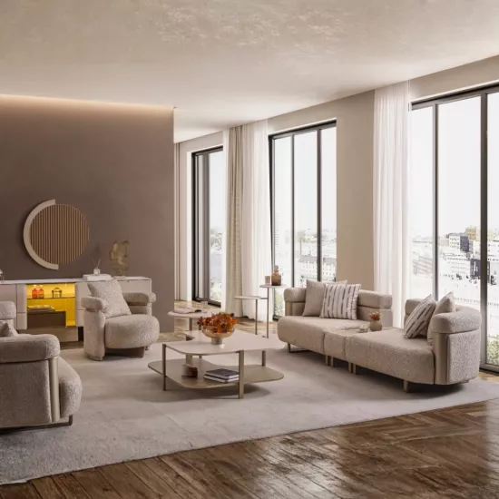 Oslo Luxury Orta Sehpa Seti