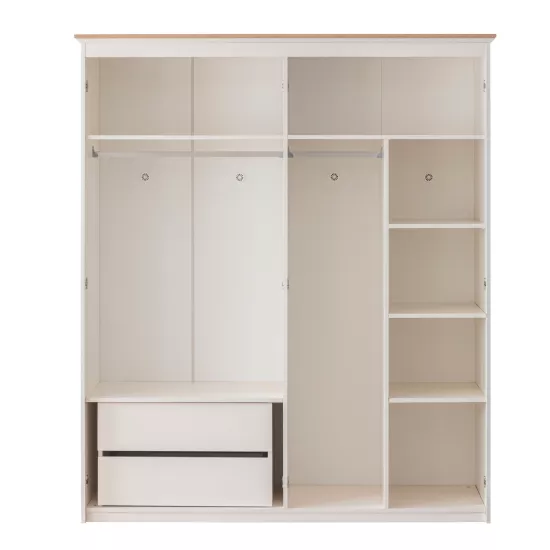 Petra Ay 4 Kapılı Gardrop