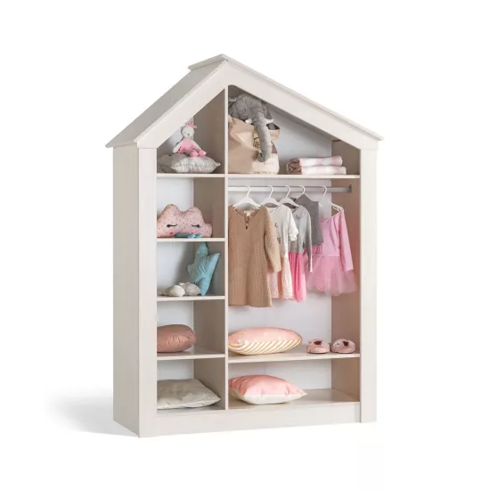 Pınk House 3 Kapaklı Dolap