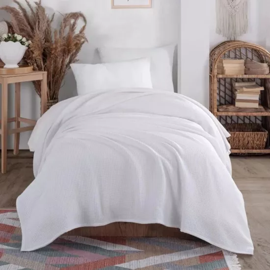 Pula Pike Beyaz Tek Kişilik 160*230 Cm