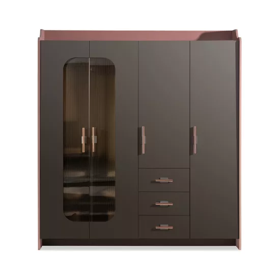 Valencıa 4 Kapaklı Dolap