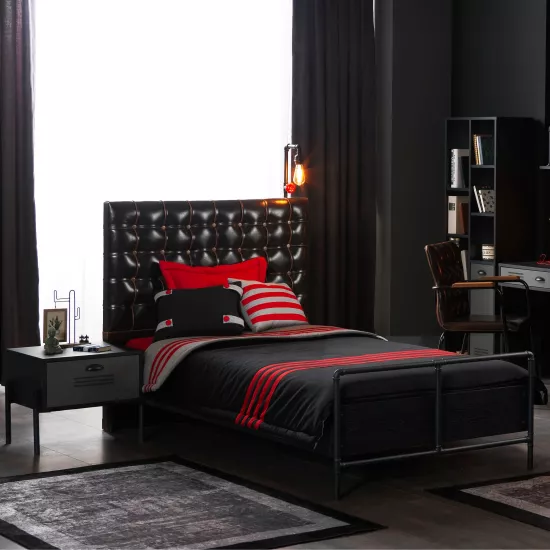 Valve Başlıklı Karyola 120X200 Kahverengi