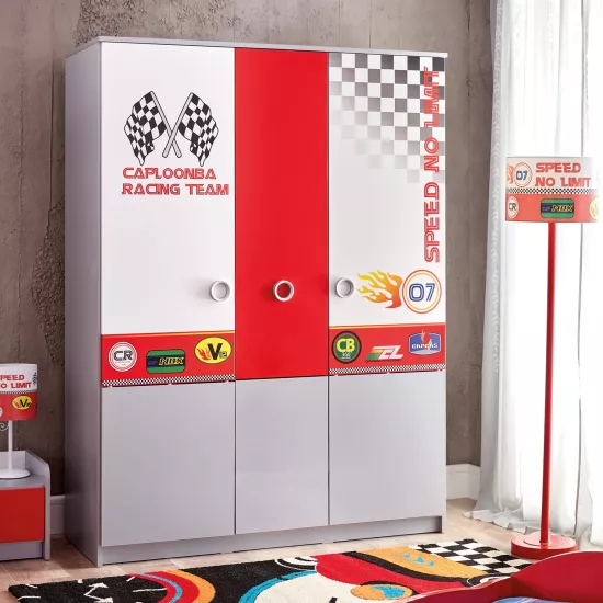 Turbo Cap 3 Kapaklı Dolap