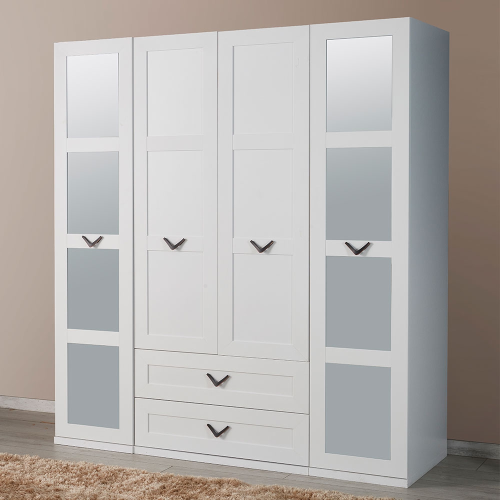 Soft Mini Yatak Odası Takımı Dört Kap. D.(Baza + Başlıklı)