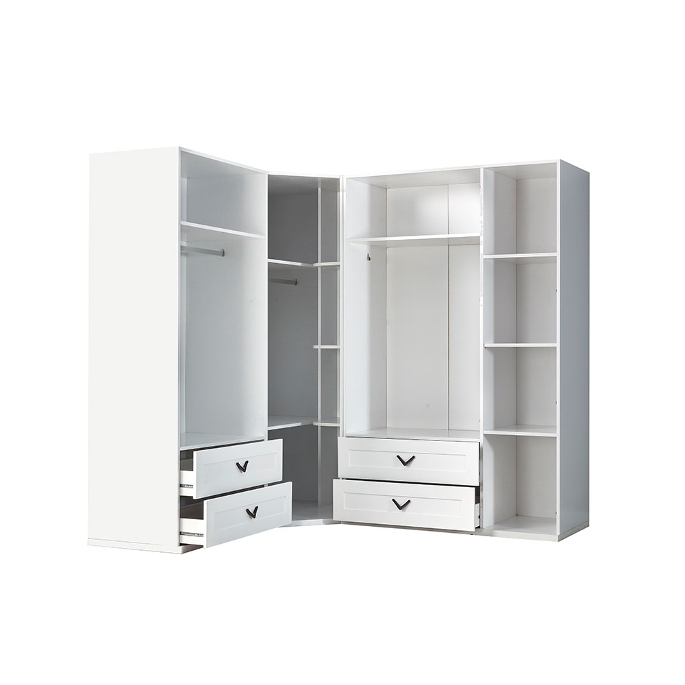 Soft Mini Yatak Odası Takımı Üç + Köşe + İki Kap. D.(Baza + Başlıklı)