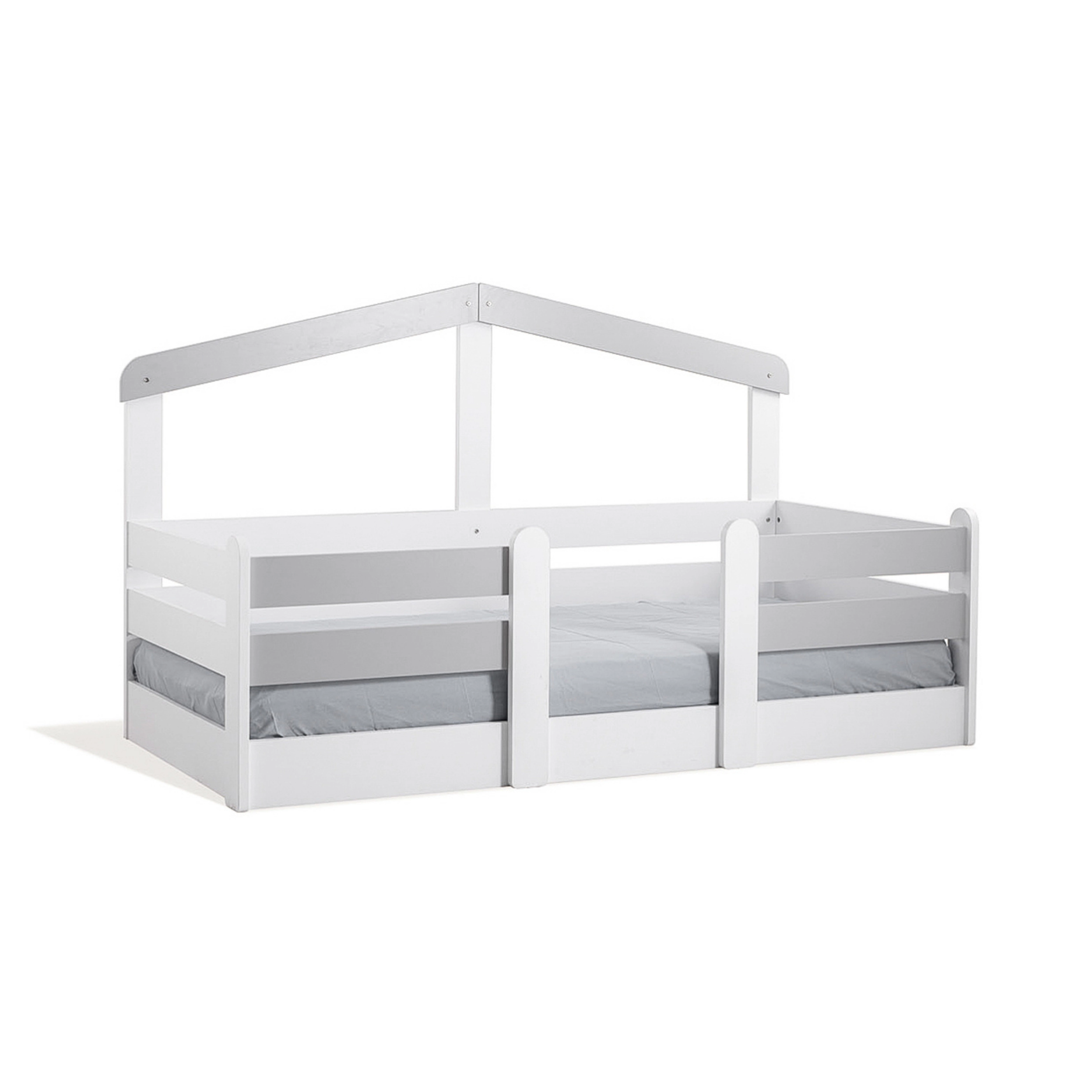 Whıte House Çatısız Montessori Karyola 90*200